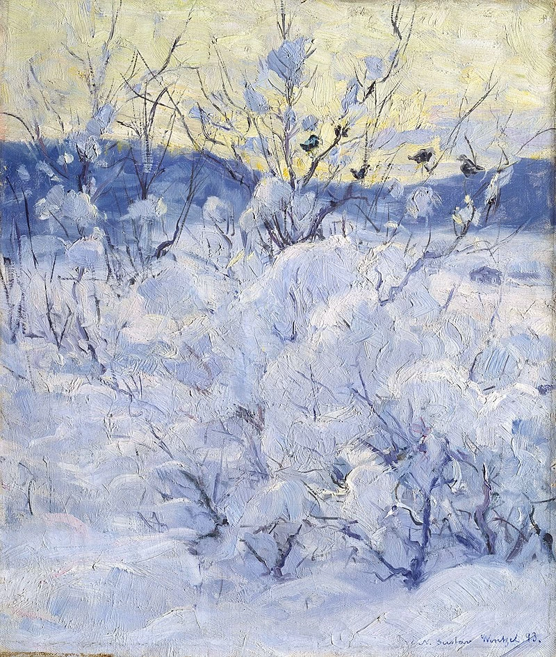 Serata in inverno - National Museum of Art